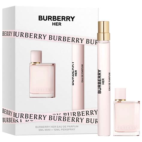 burberry her eau de parfum mini duo set|burberry her petals.